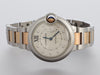 Cartier Two-Tone Diamond Markers Ballon Bleu Watch 33mm