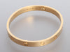 Cartier 18K Yellow Gold Love Bracelet 19