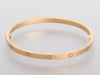 Cartier Small 18K Rose Gold Love Bracelet 17