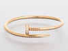 Cartier 18K Rose Gold Diamond Juste Un Clou Bracelet 16