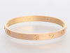 Cartier 18K Rose Gold Classic Love Bracelet 17