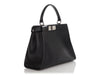 Fendi Medium Black Python Monster Peekaboo