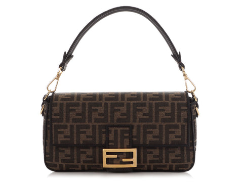 Fendi Medium Jacquard 1974 Baguette