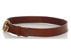 Gucci Brown Calfksin Wide GG Belt