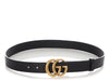 Gucci Black GG Marmont Belt