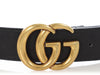 Gucci Black GG Marmont Belt