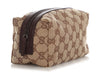 Gucci Brown GG Canvas Cosmetic Pouch