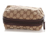 Gucci Brown GG Canvas Cosmetic Pouch