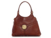 Gucci Chestnut Interlocking G Logo Reins Shoulder Bag