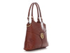 Gucci Chestnut Interlocking G Logo Reins Shoulder Bag