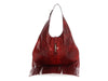 Gucci Red Python Nouveau Ring Jackie Hobo