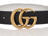 Gucci Black GG Marmont Belt