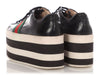 Gucci Black Peggy Platform Sneakers