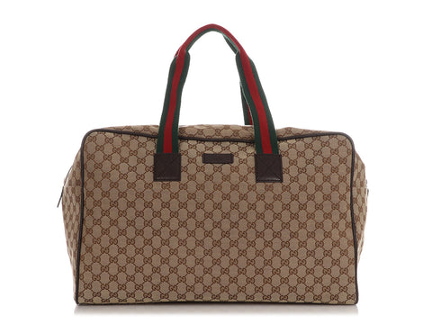 Gucci GG Canvas Weekender Duffle