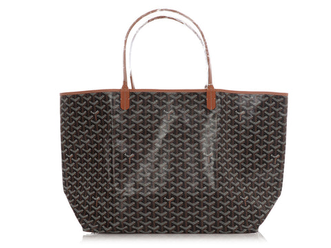 Goyard Black and Brown Saint-Louis GM