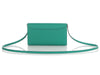 Hermès Vert Jade Epsom and Bleu Brume Enamel Clasp Constance To Go