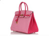 Hermès SO Rose Tyrien and 5P Pink Epsom Birkin 35