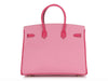 Hermès SO Rose Tyrien and 5P Pink Epsom Birkin 35