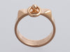 Hermès 18K Rose Gold Collier de Chien CDC Band Ring