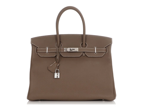 Hermès Etoupe Togo Birkin 35