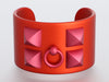 Hermès Pink and Red Sunset Cuff Bracelet