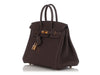 Hermès Chocolate Togo Birkin 25