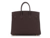 Hermès Chocolate Togo Birkin 25