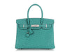 Hermès Vert Verona Ostrich Birkin 30