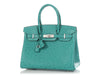 Hermès Vert Verona Ostrich Birkin 30