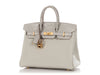 Hermès Gris Perle Togo Touch Birkin 25