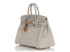 Hermès Gris Perle Togo Touch Birkin 25