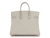 Hermès Gris Perle Togo Touch Birkin 25