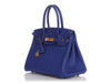 Hermès Bleu Electrique Clémence Birkin 30