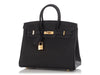 Hermès Black Togo Birkin 25