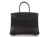 Hermès Black Matte Alligator Birkin 30