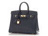 Hermès Bleu Nuit Togo Birkin 25