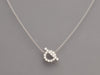 Hermès 18K White Gold Diamond Finesse Pendant Necklace