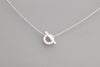 Hermès 18K White Gold Diamond Finesse Pendant Necklace