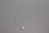 Hermès 18K White Gold Diamond Finesse Pendant Necklace