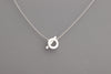 Hermès 18K White Gold Diamond Finesse Pendant Necklace