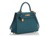 Hermès Vert Bosphore Epsom Kelly 25