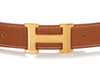 Hermès Rouge and Gold Reversible Belt Kit 32mm