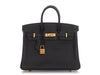 Hermès Black Swift Birkin 25