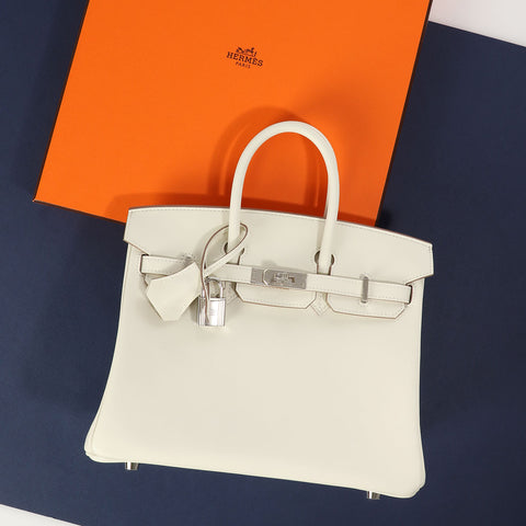 Hermès Mushroom Swift Birkin 25