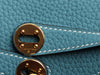 Hermès Mini New Blue Jean Clémence Lindy 20