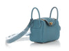 Hermès Mini New Blue Jean Clémence Lindy 20