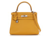 Hermès Jaune Ambre Evercolor Kelly 28