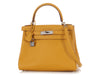 Hermès Jaune Ambre Evercolor Kelly 28