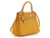 Hermès Jaune Ambre Evercolor Kelly 28