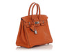 Hermès Potiron and Fauve Togo Verso Birkin 25